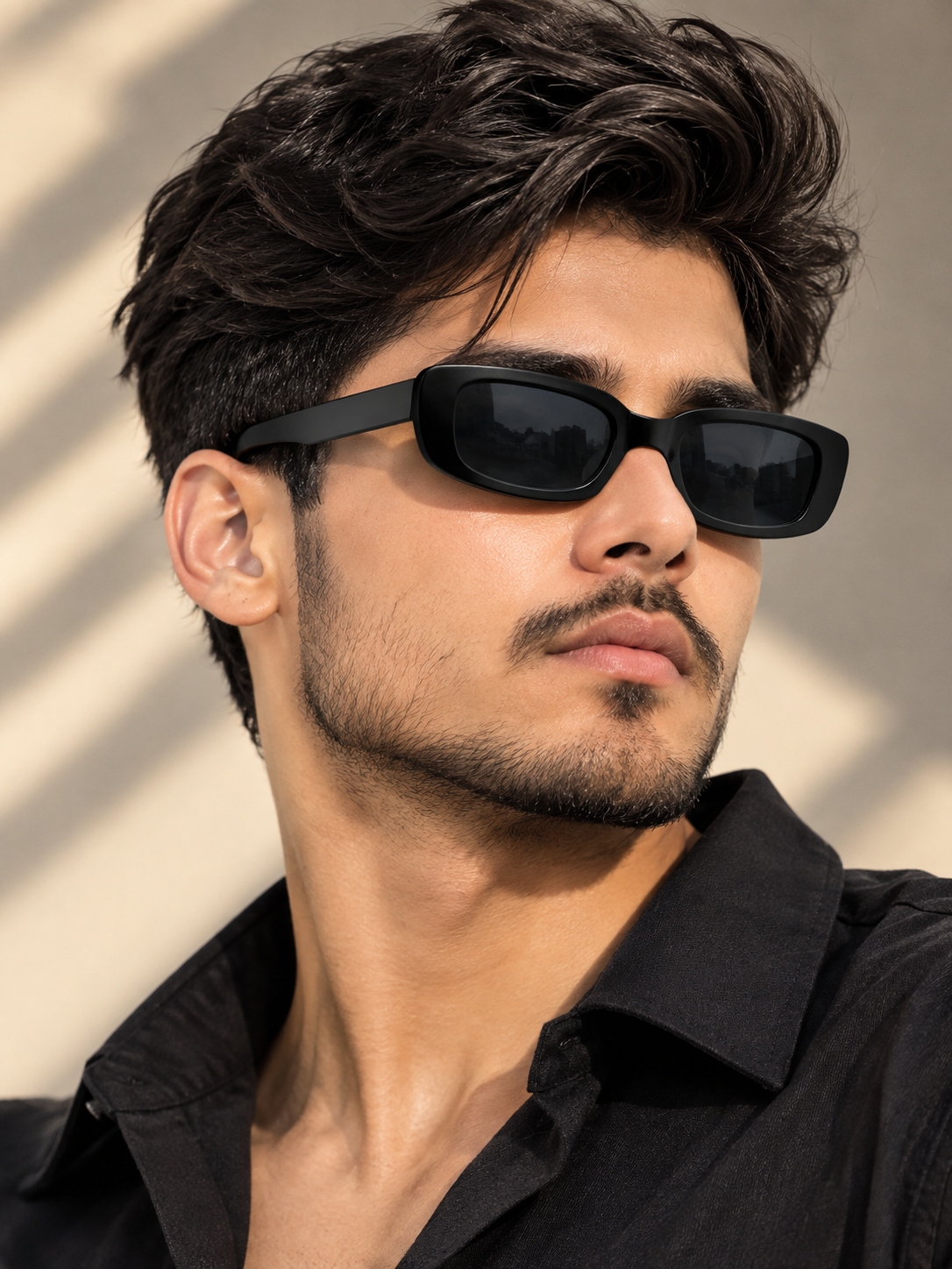 TREDVIBE Sleek Unisex Sunglasses – UV Protected Eyewear for Men & Women