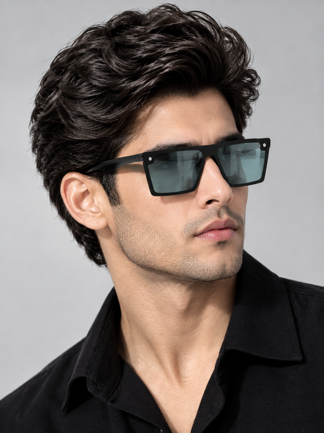 TREDVIBE Modern Unisex Sunglasses – UV Protected Eyewear for Men & Women