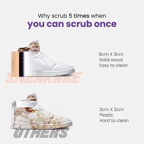 Shoe Cleaner Foam 150ml for All Types of Shoes | Sneaker Cleaning Foam for Leather, Suede, Canvas, Sports & Mesh Shoes | Dirt & Stain Removal Solution